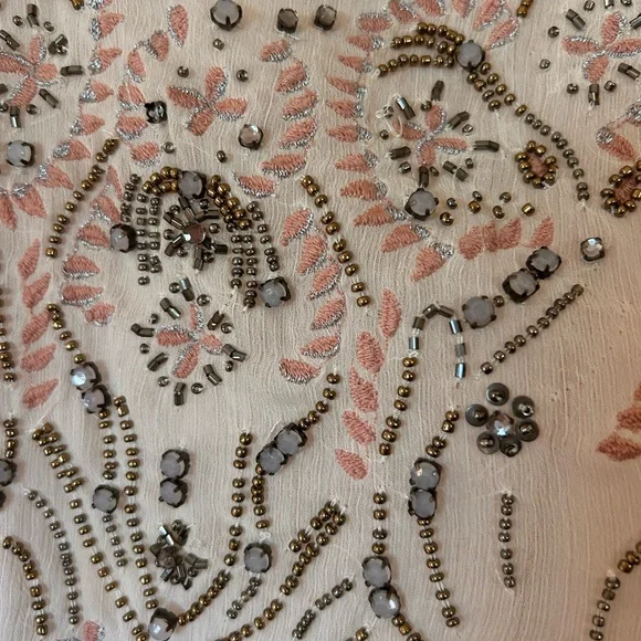 Abercrombie & Fitch Cream Embellished Camisole - Picture 2 of 6